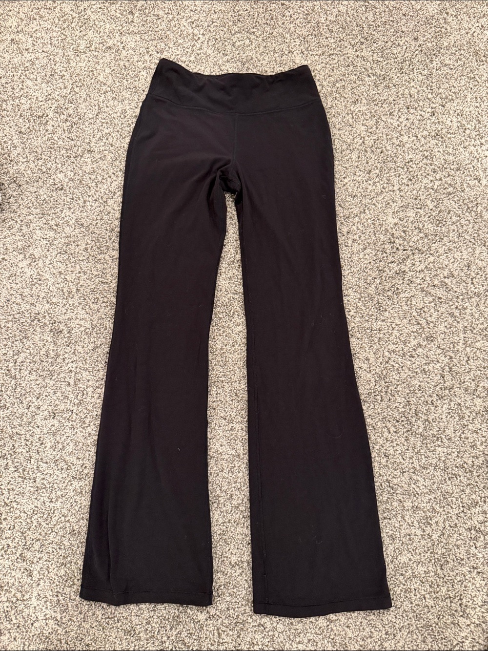 Athleta Black Flared Yoga Leggings for Kids